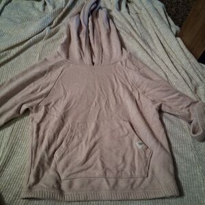 Soft Pink Kids Hooded Sweatshirt